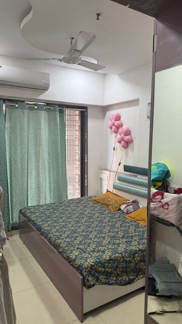 Bedroom in 2 BHK Apartment at Sethia Kalpavruksh Heights, Kandivali West – for Rent