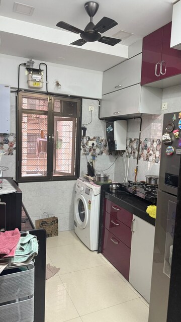 Kitchen in 2 BHK Apartment at Sethia Kalpavruksh Heights, Kandivali West – for Rent