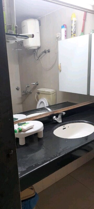 Bathroom in 3 BHK Apartment at Progressive Solitaire, Kopar Khairane – for Sale