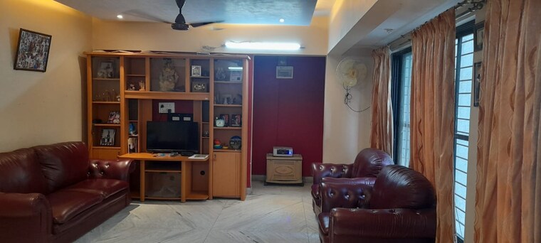 Living Room, progressive-solitaire 3 Bedroom 1625 Sq.Ft. Apartment In Kopar Khairane Navi Mumbai 9552823