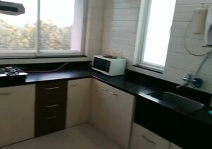 Kitchen in 2 BHK Apartment at Darode Jog Blossom Bouleward, Koregaon Park – for Rent