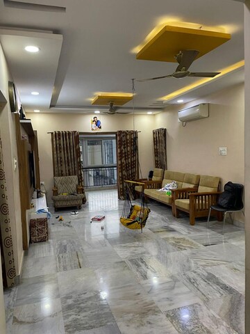 Living Room in 3 BHK Apartment at Theme Ambience Indralok Complex, Banjara Hills – for Rent