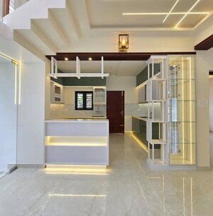 Staircase in 3 BHK Villa at Mundur – for Sale
