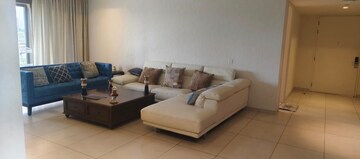 Living Room in 5 BHK Apartment at Panchshil Eon Waterfront I, Kharadi – for Rent