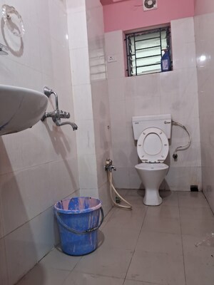 Bathroom in 3 BHK Apartment at Kristi Villa, Chinar Park – for Rent