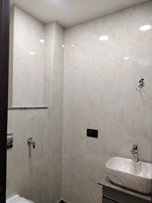 Bathroom in 3 BHK Apartment at Sector 12 Dwarka – for Rent