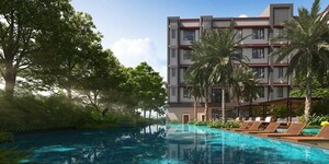 Swimming Pool in 2 BHK Apartment at Delta Square – for Sale