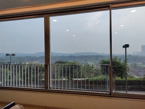 Balcony in 3 BHK Apartment at Oberoi Realty Esquire, Goregaon East – for Sale