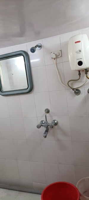 Bathroom in 2 BHK Apartment at MIG Colony, Worli – for Rent