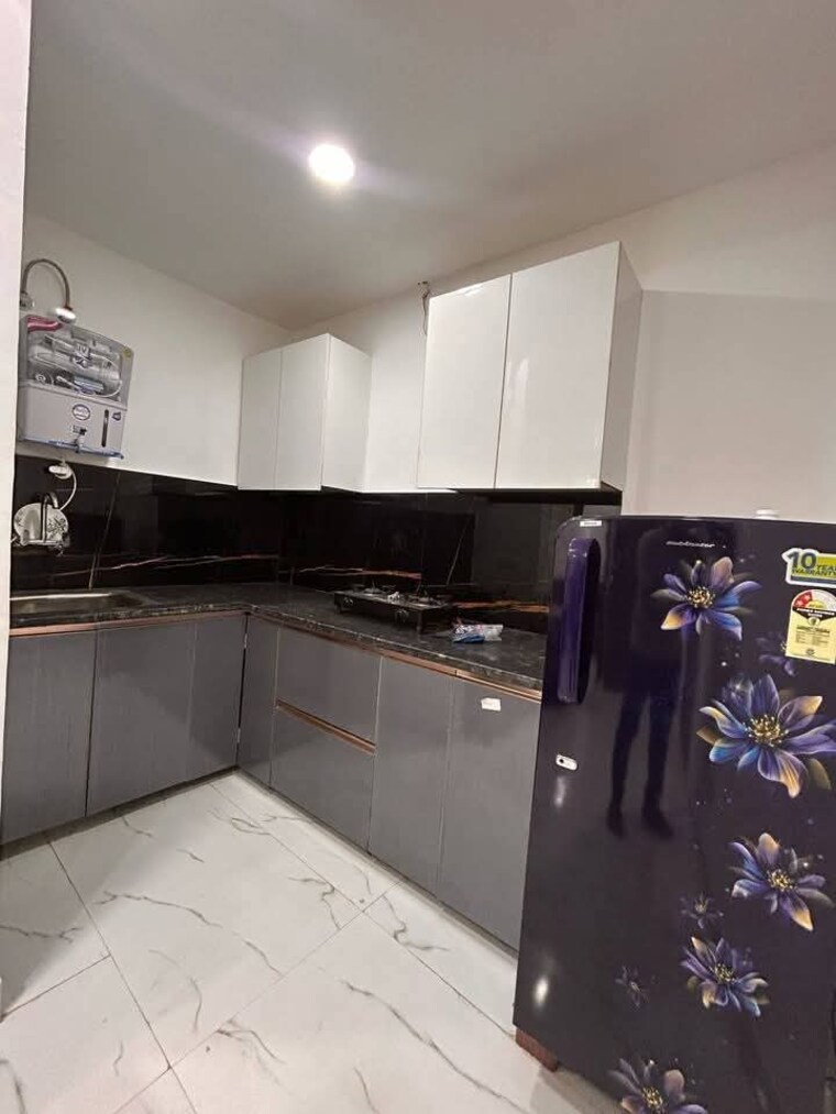 Kitchen, chattarpur 1 Bedroom 450 Sq.Ft. Builder Floor In Chattarpur Delhi 9553117