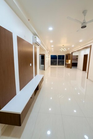 Building Lobby in 4 BHK Apartment at Prestige Beverly Hills, Kokapet – for Rent