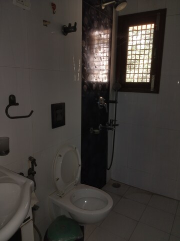 Bathroom in 3 BHK Apartment at Sarita Vihar – for Sale