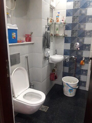 Bathroom in 3 BHK Apartment at New Saraswati CGHS, Rohini Sector 9 – for Sale