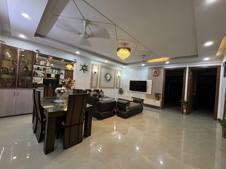 Living Room, saket 4 Bedroom 2000 Sq.Ft. Builder Floor In Saket Delhi 9553241
