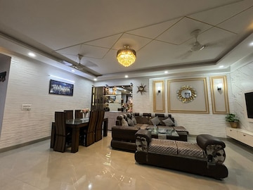 Living Room in 4 BHK Builder Floor at Saket – for Rent