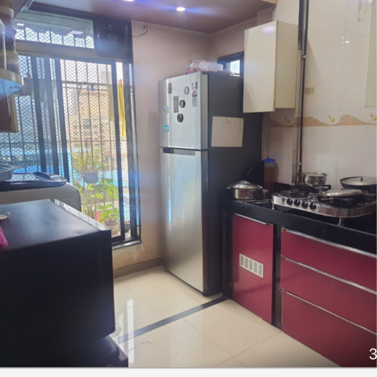 Kitchen, swaraj-raj-uday-co-op-hsg-soceity-ltd- 2 Bedroom 1025 Sq.Ft. Apartment In Sanpada Sector 1 Navi Mumbai 9553294