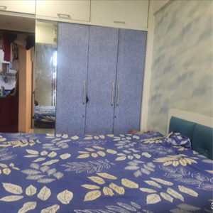 Bedroom in 2 BHK Apartment at Swaraj Raj Uday Co:op. Hsg. Soceity Ltd., Sanpada Sector 1 – for Rent