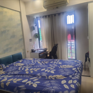Bedroom in 2 BHK Apartment at Swaraj Raj Uday Co:op. Hsg. Soceity Ltd., Sanpada Sector 1 – for Rent