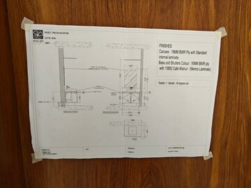 Master Plan in 4 BHK Apartment at Prestige Waterford, Whitefield – for Rent