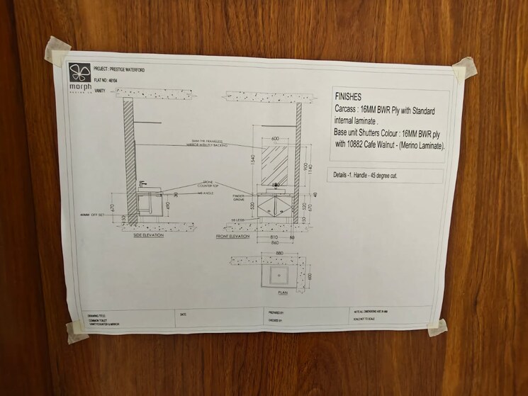 Master Plan, prestige-waterford 4 Bedroom 2555 Sq.Ft. Apartment In Whitefield Bangalore 9553251