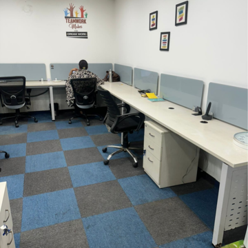 Team Area in  Office Space at Spaze ITech Park, Sispal Vihar – for Rent