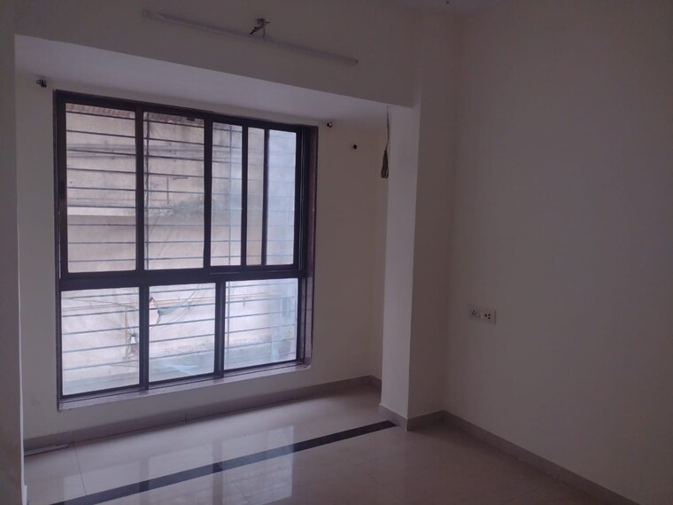 Bedroom, concrete-sai-swar 3 Bedroom 1400 Sq.Ft. Apartment In Kharghar Navi Mumbai 9553302