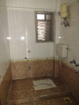 Bathroom in 3 BHK Apartment at Concrete Sai Swar, Kharghar – for Rent