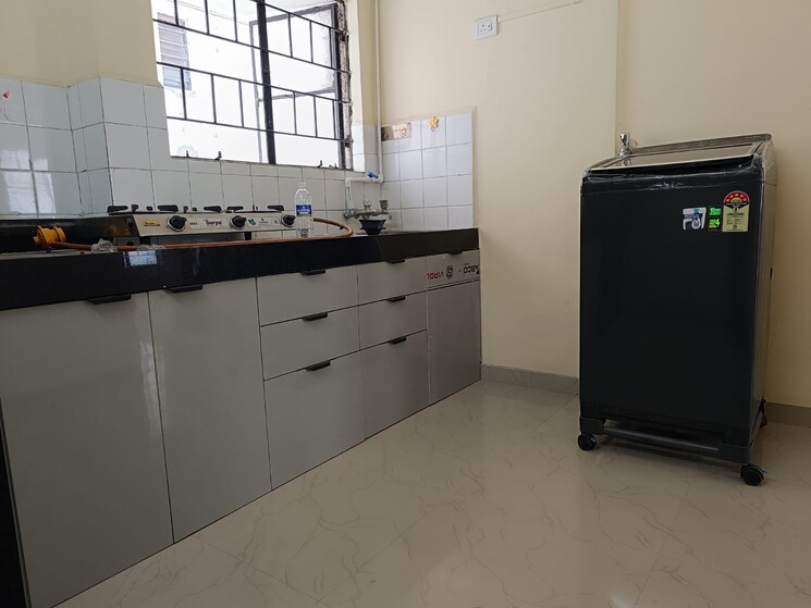 Kitchen, mantri-aangan 1 Bedroom 750 Sq.Ft. Apartment In Koregaon Park Pune 9553326