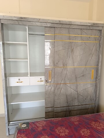 Bathroom in 1 BHK Apartment at Mantri Aangan, Koregaon Park – for Rent