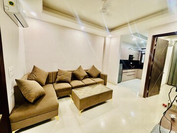 Living Room in 2 BHK Builder Floor at Chattarpur – for Rent
