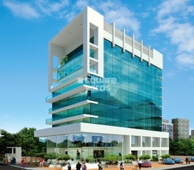Exterior View, shah-prima Commercial Office Space 650 Sq.Ft. In Kharghar Navi Mumbai 9553390
