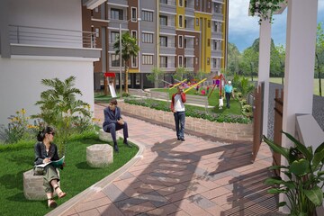 2 BHK Apartment – Exterior View View at Salugara - for Sale