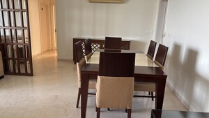Living Room in 4 BHK Apartment at DLF Park Place, Sector 54 – for Rent