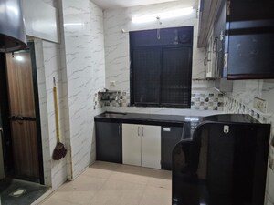 Kitchen in 1 BHK Apartment at Mahape – for Rent
