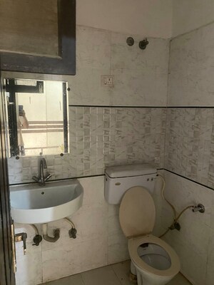 Bathroom in 2 BHK Builder Floor at Sai Enclave Niti Khand, Niti Khand – for Rent