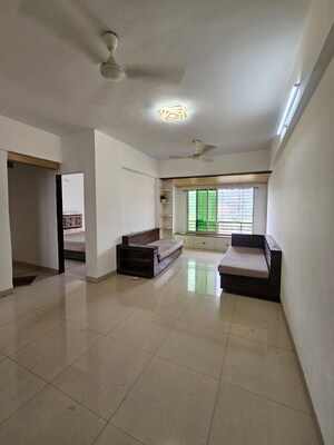 Living Room in 3 BHK Apartment at Sanghvi Arham Arcade, Kharghar – for Rent