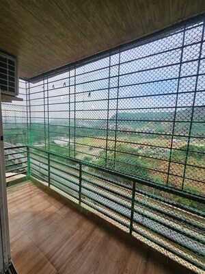 Balcony in 3 BHK Apartment at Sanghvi Arham Arcade, Kharghar – for Rent