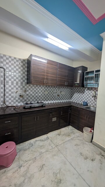 Kitchen in 1 BHK Builder Floor at Sai Enclave Niti Khand, Niti Khand – for Rent