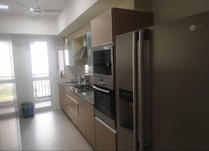 Kitchen in 3 BHK Apartment at DLF Park Place, Sector 54 – for Rent