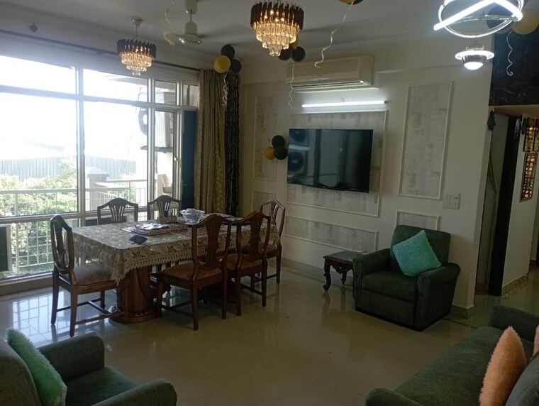 Living Room, awho-township-gurjinder-vihar 3 Bedroom 1800 Sq.Ft. Apartment In Omega Ii Greater Noida Greater Noida 9553476