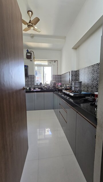 Kitchen in 2 BHK Apartment at Lodha Amara, Kolshet Road – for Rent
