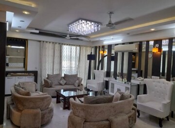 Living Room in 3 BHK Apartment at DLF Park Place, Sector 54 – for Rent