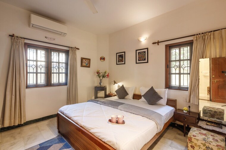 Bedroom, adarsh-palm-meadows 4 Bedroom 3400 Sq.Ft. Villa In Whitefield Bangalore 9553548