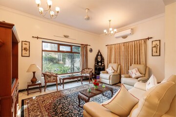 Living Room in 4 BHK Villa at Adarsh Palm Meadows, Whitefield – for Rent