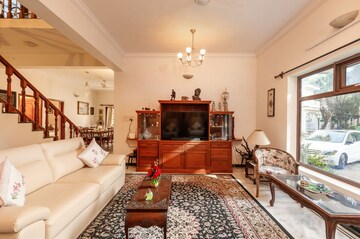 Living Room in 4 BHK Villa at Adarsh Palm Meadows, Whitefield – for Rent