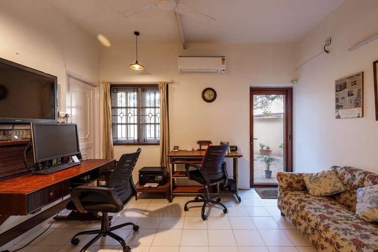 Study Room, adarsh-palm-meadows 4 Bedroom 3400 Sq.Ft. Villa In Whitefield Bangalore 9553548