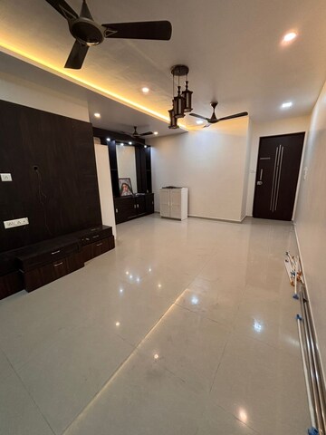 Living Room in 2 BHK Apartment at Sawan Highness, Kharghar – for Rent