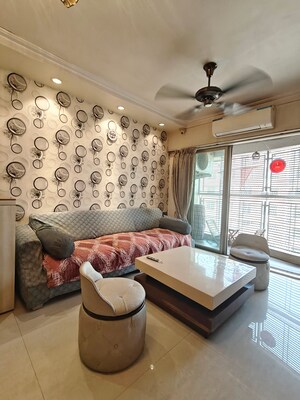 Living Room in 3 BHK Apartment at Shiv Shakti Complex, Andheri West – for Sale