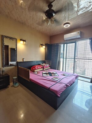 Bedroom in 3 BHK Apartment at Shiv Shakti Complex, Andheri West – for Sale