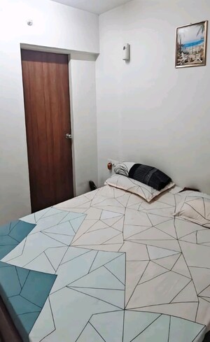 Bedroom in 1 BHK Apartment at Lodha Crown Quality Homes, Majiwada – for Rent